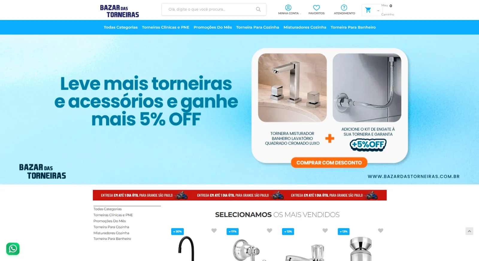 Projeto Bazar das Torneiras — imagem 2