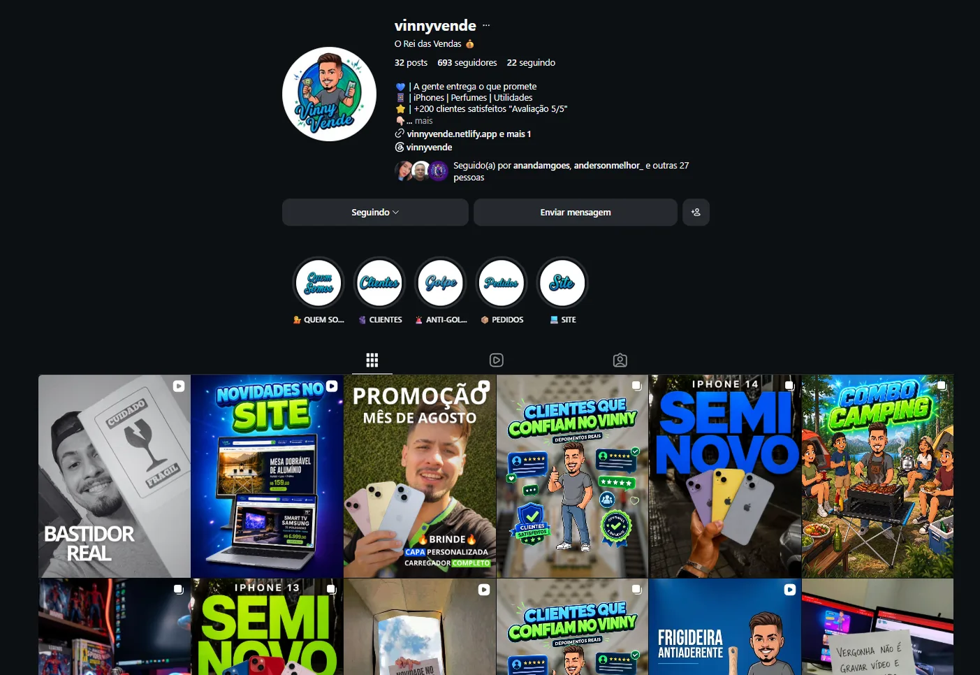 Projeto Vinny Vende — imagem 3